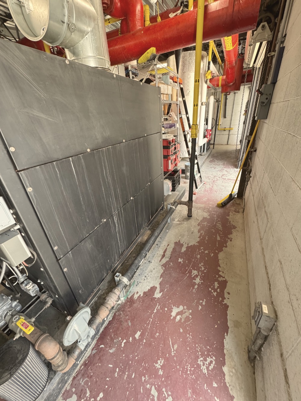 Comprehensive waterproofing service in Lancaster, CA with protective membrane installation on an exposed concrete building deck