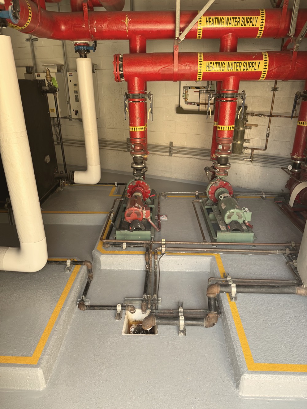 Expert waterproofing service in Glendale, CA with detailed membrane installation around commercial building transitions