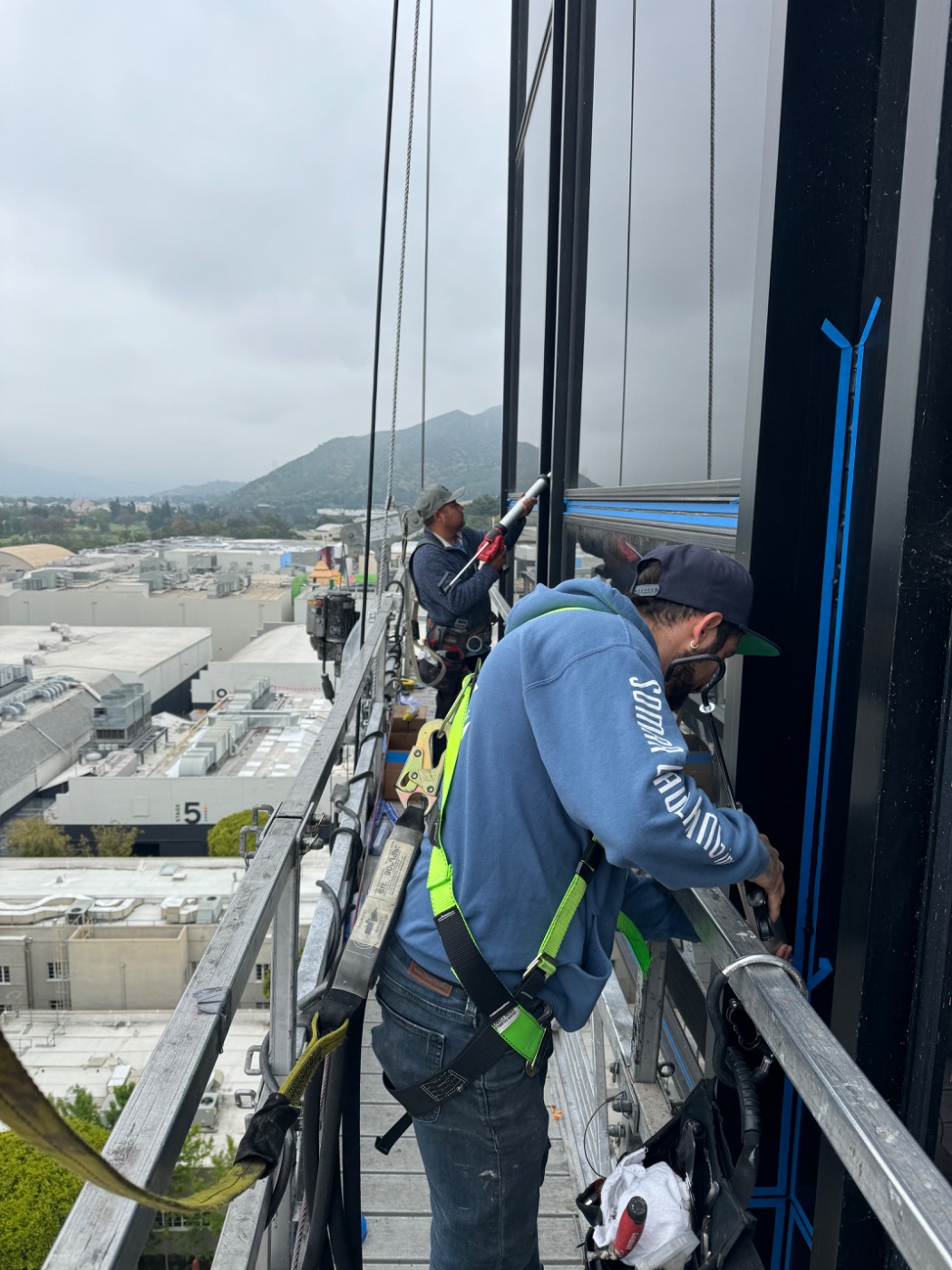 Waterproofing protection for elevated hotel terraces and concrete walkways in Anaheim, CA