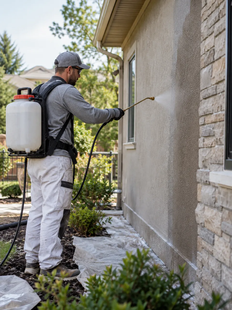 Waterproofing membrane protecting elevated residential balconies and commercial concrete decks in Eastvale, CA