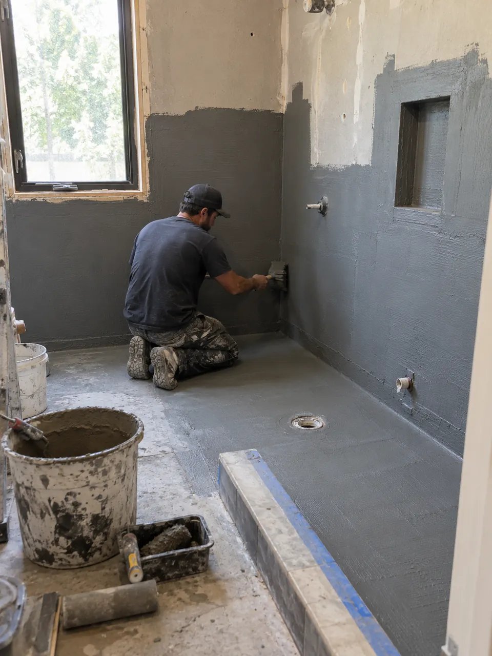Trusted waterproofing service in Burbank, CA with membrane detailing around balcony edges and structural joints